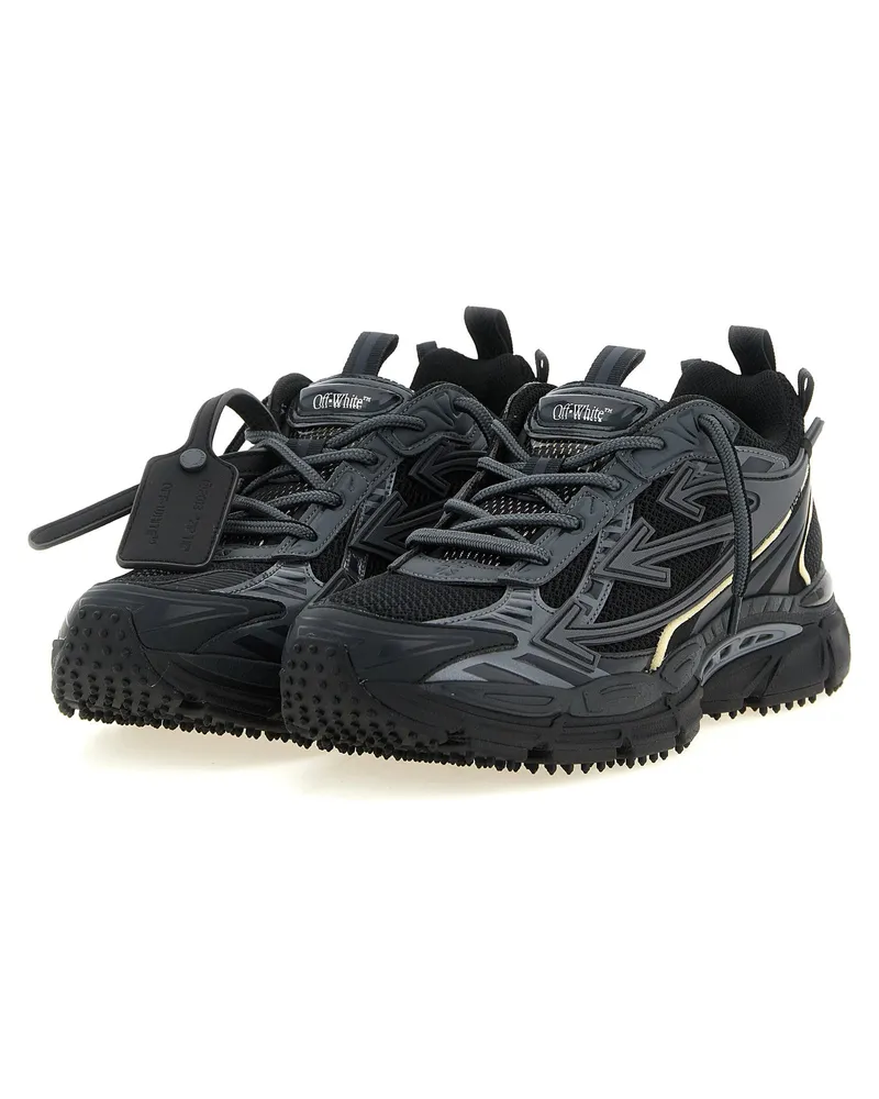 OFF-WHITE Be Right Back Sneaker — Black Black