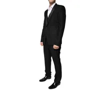 Men's Black Virgin Wool Tuxedo Clothing