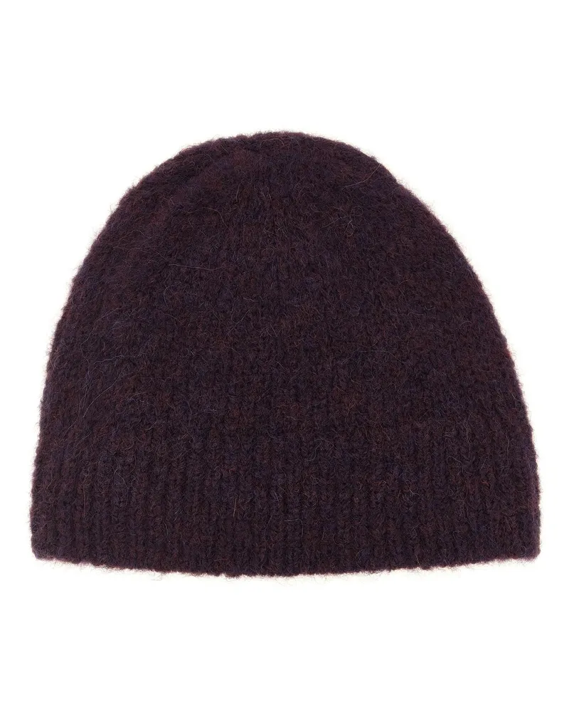 Dries van Noten DR341888BM Beanie — Purple Purple