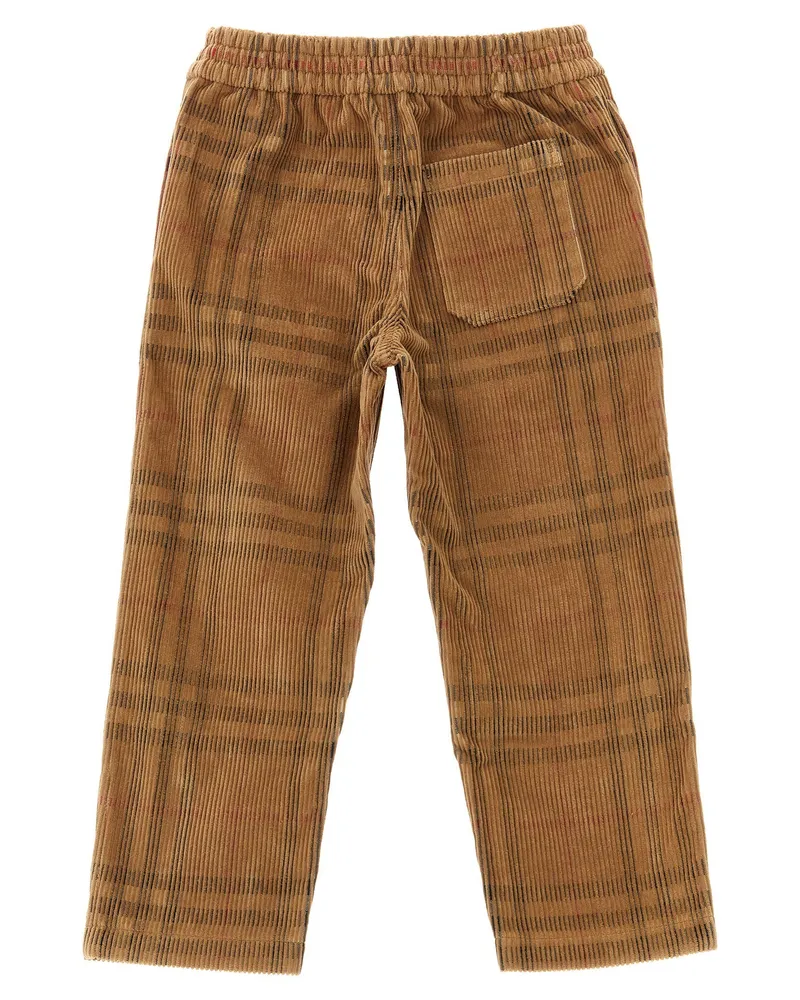 Burberry Titan Cord Pants — Tan Tan
