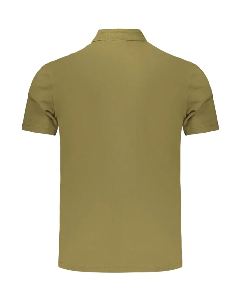 Napapijri Cotton Polo Shirt — Green Green