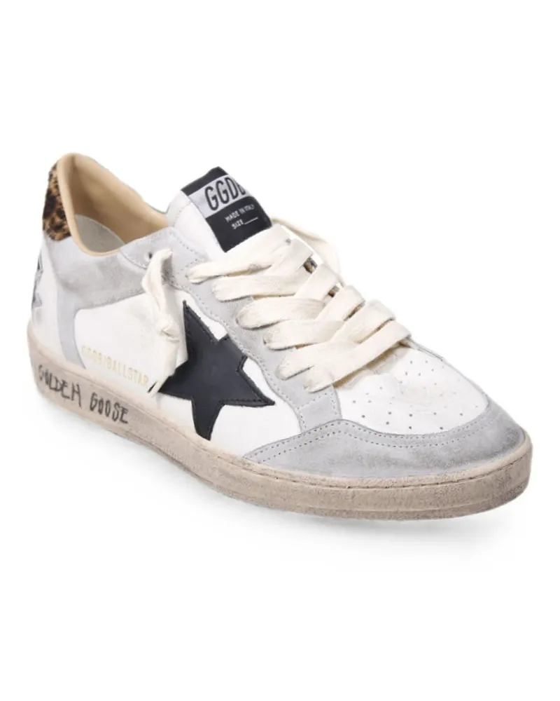 Golden Goose Ball Star Sneaker — White White