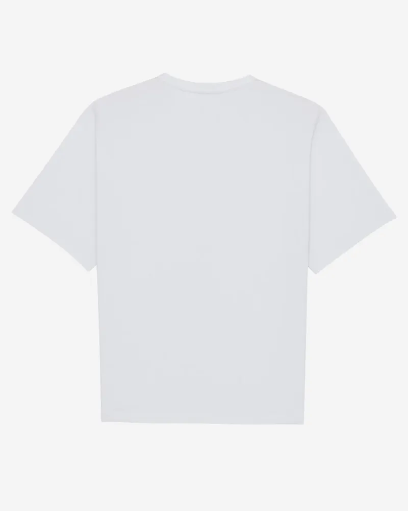 Saint Laurent Men's Cotton T-Shirt With Logo White T-Shirts And Polos 