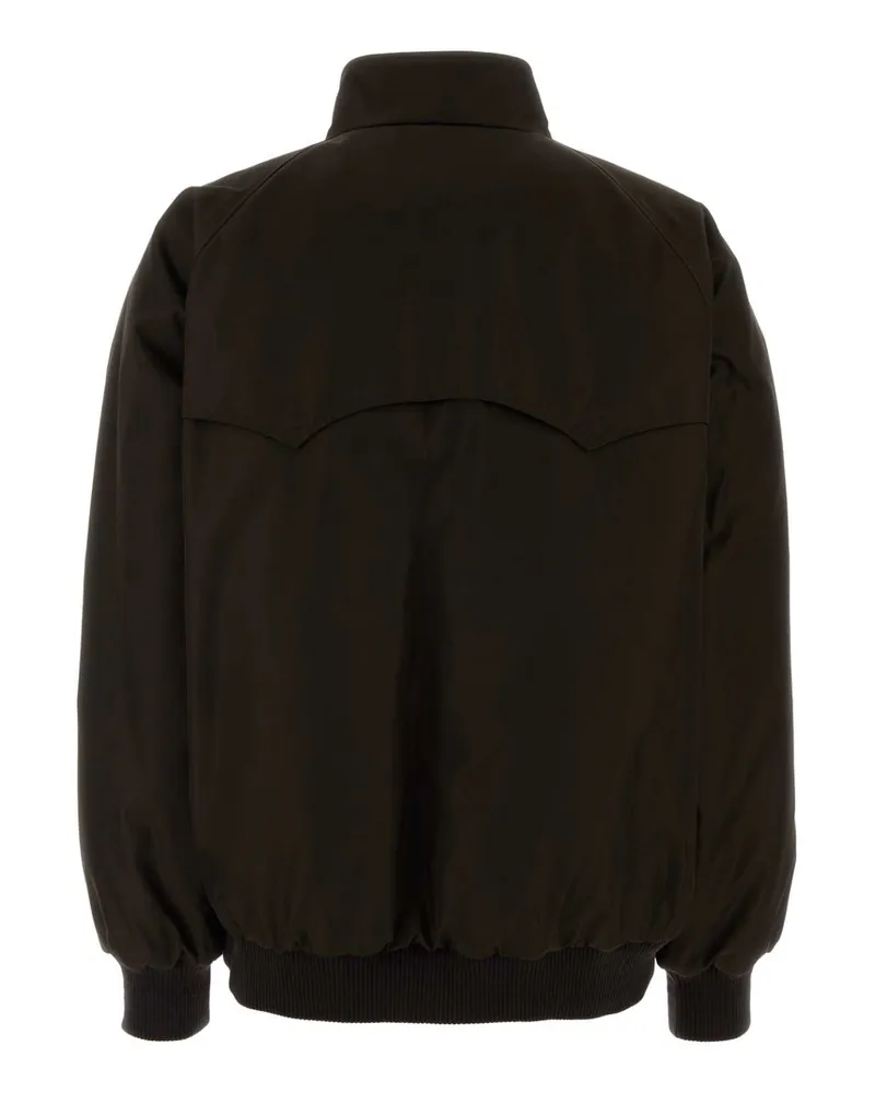 Prada Women's Brown Re-Nylon Bomber Jacket Cacao Giubbini Brown