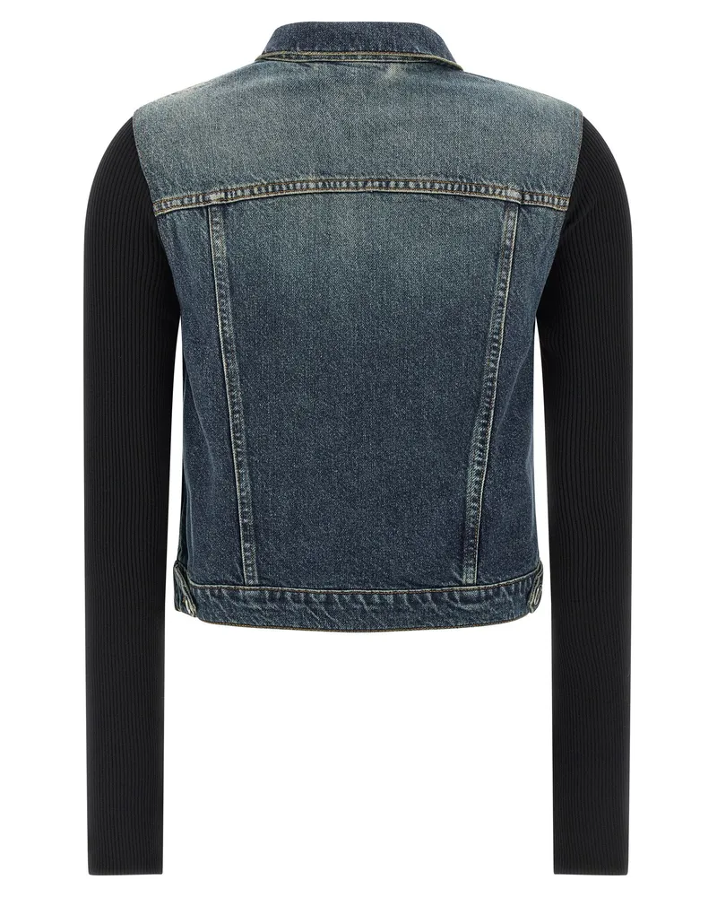COPERNI Hybrid Rib Denim Jacket — Blue Blue