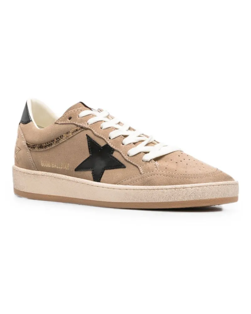 Golden Goose Ball Star Sneaker — Beige Beige