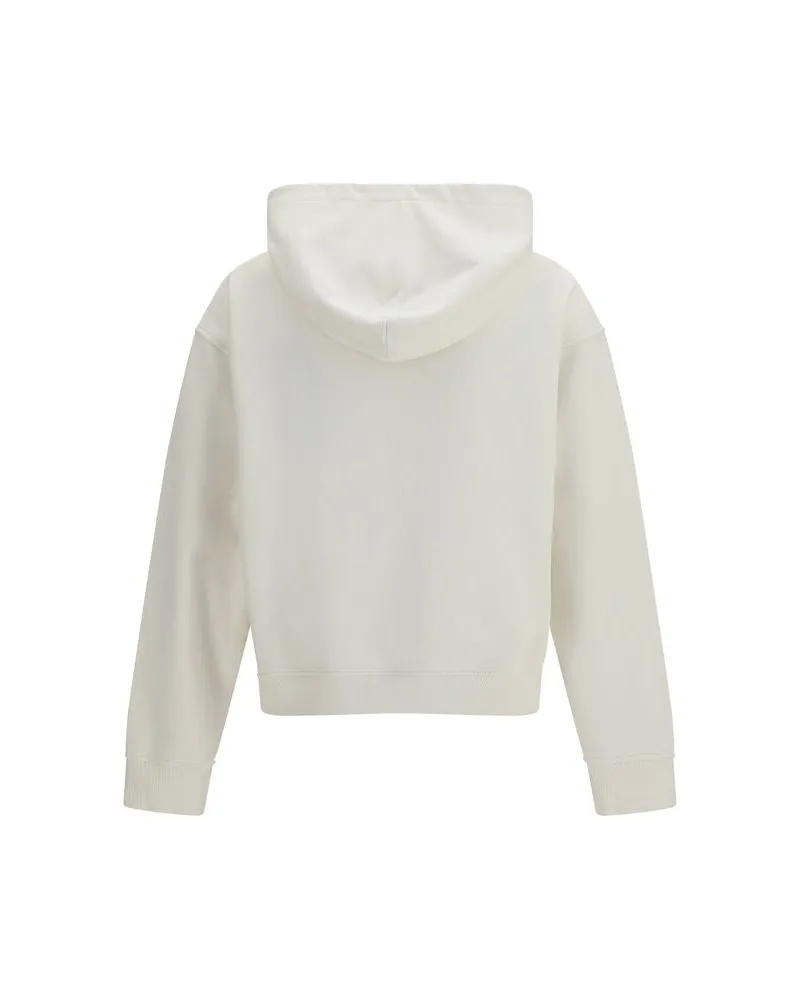Palm Angels Men's White Cotton Sweatshirt Clothing White