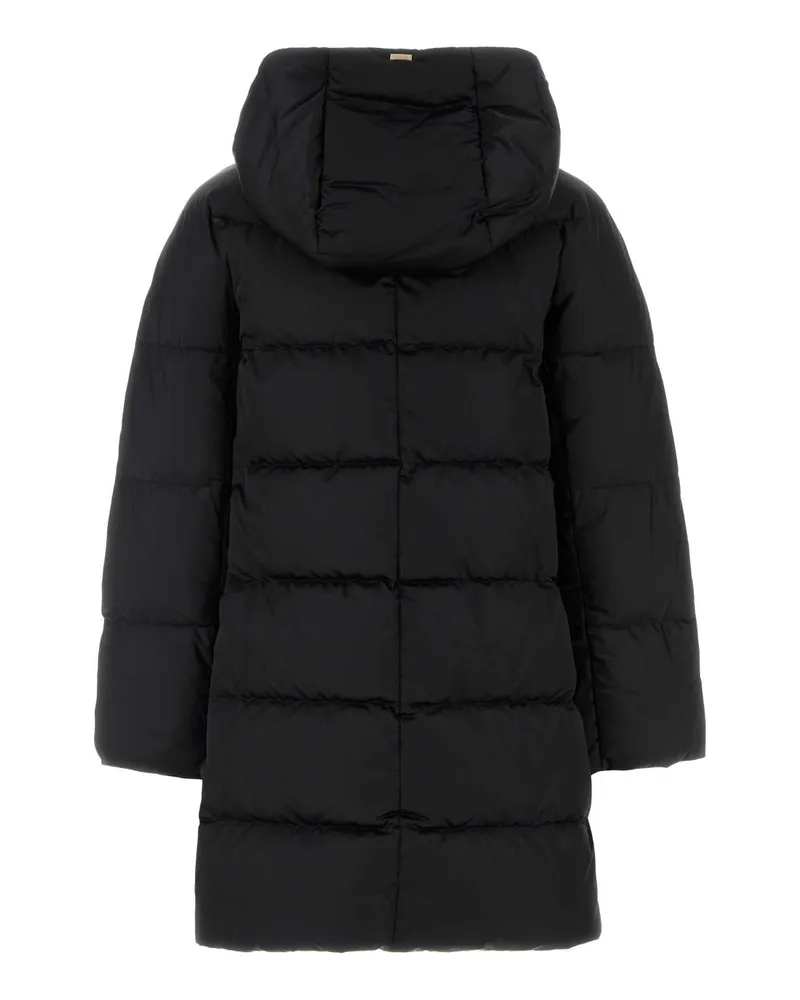 Herno Women's Black Polyester Down Jacket Piumini Black