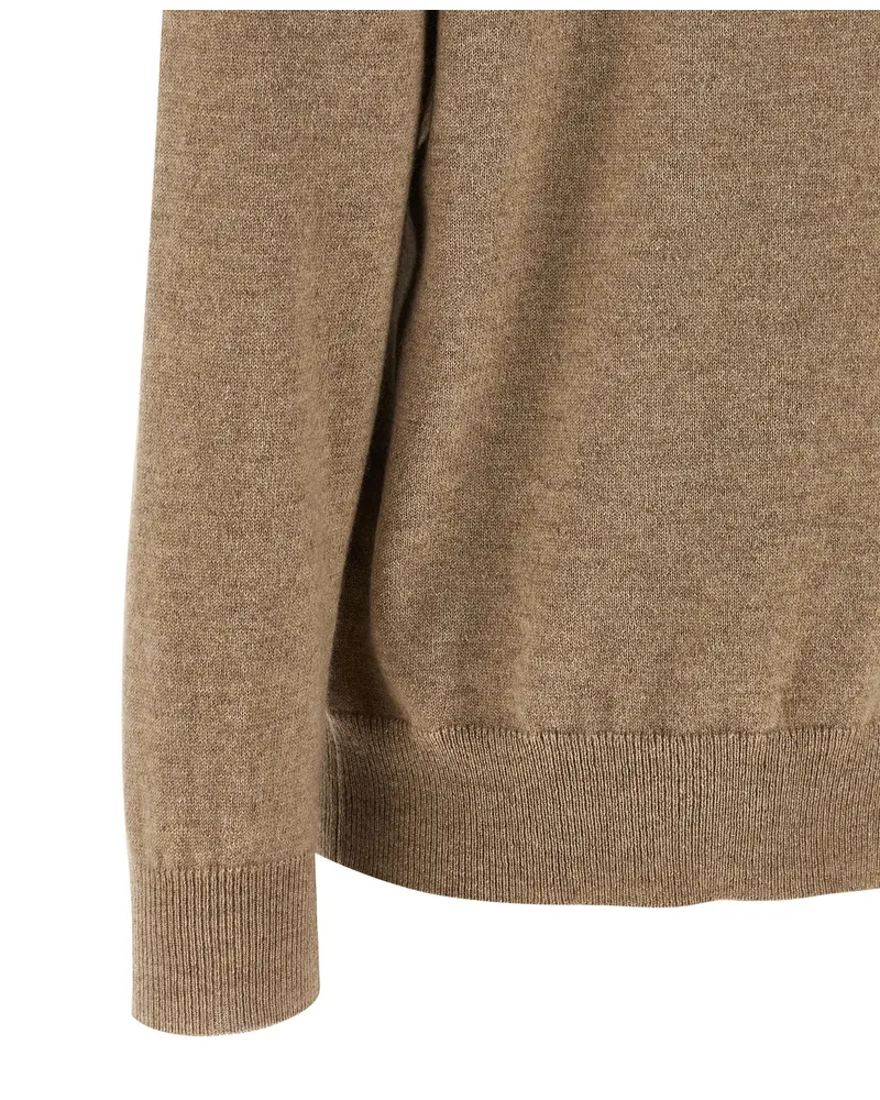 Brunello Cucinelli Women Beige Cashmere Cardigan Clothing Beige