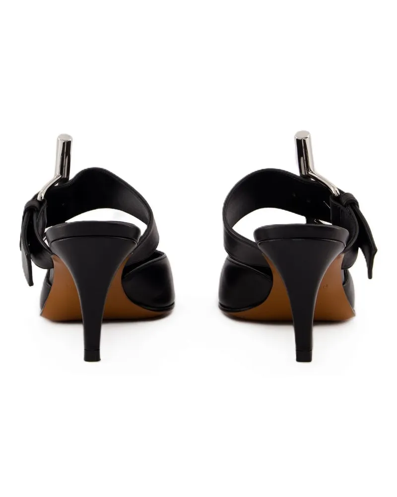 Alexander McQueen Women's Francisco Pump Black Calfskin Black