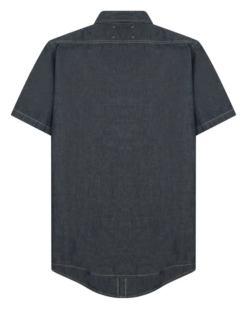 Maison Margiela Denim Shirt — Blue Blue