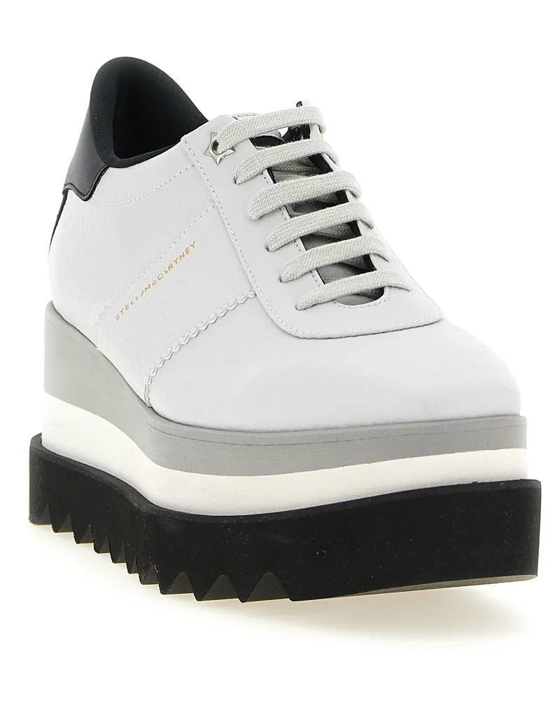 Stella McCartney Women's Gray Polyethylene Wedge Sandals Gray