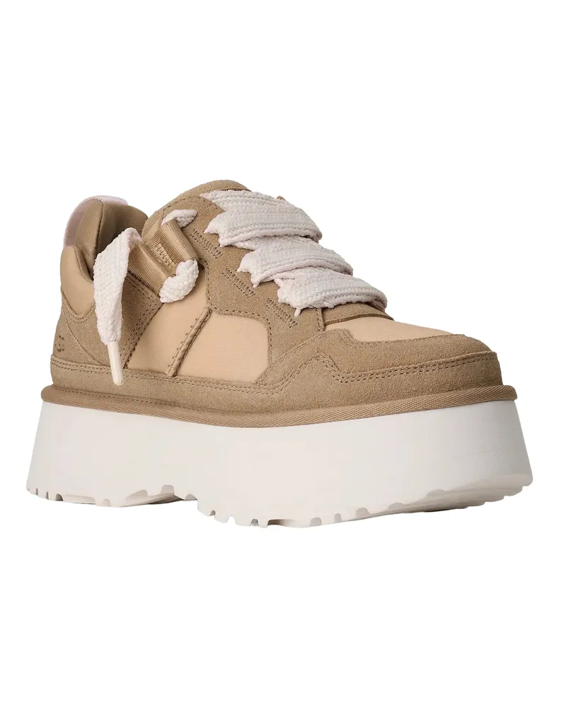 UGG Women's Sneakers Astromel Mustard Seed Upper: Leather Trainers Beige