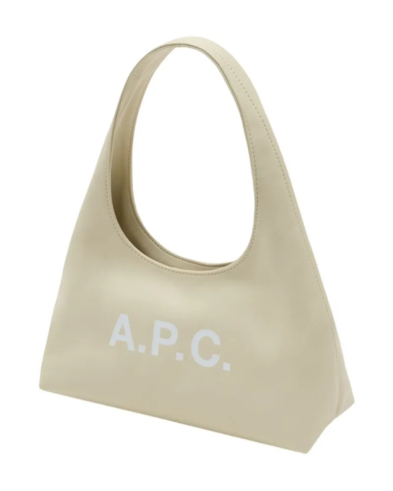A.P.C. Women's Baby Ninon Shoulder Bag -  Synthetic White Shoulder-Hobo-Bags White