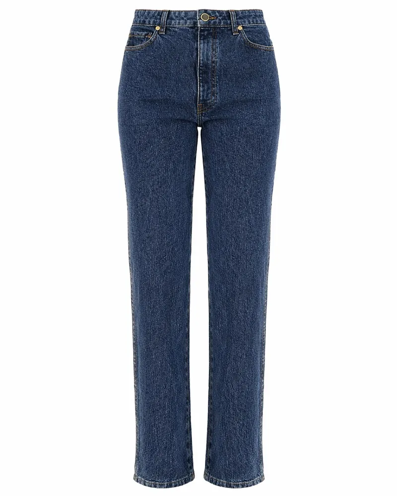 KHAITE Danielle Jeans — Blue Blue