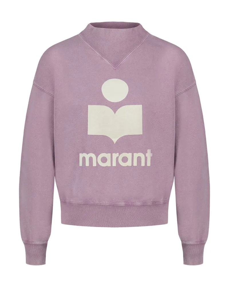 Isabel Marant Women's Sweatshirt Purple Cotton Sweatshirts Purple
