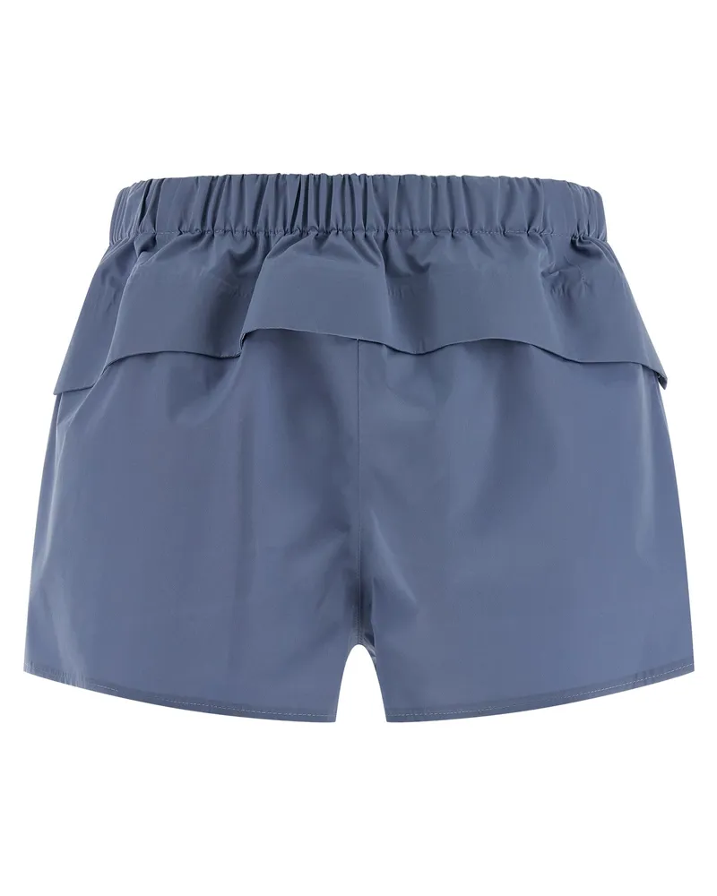 Prada Technical Nylon Bermuda Shorts — Blue Blue