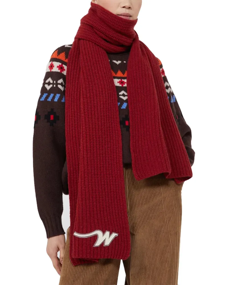 Weekend Max Mara Bardies Scarf — Red Red