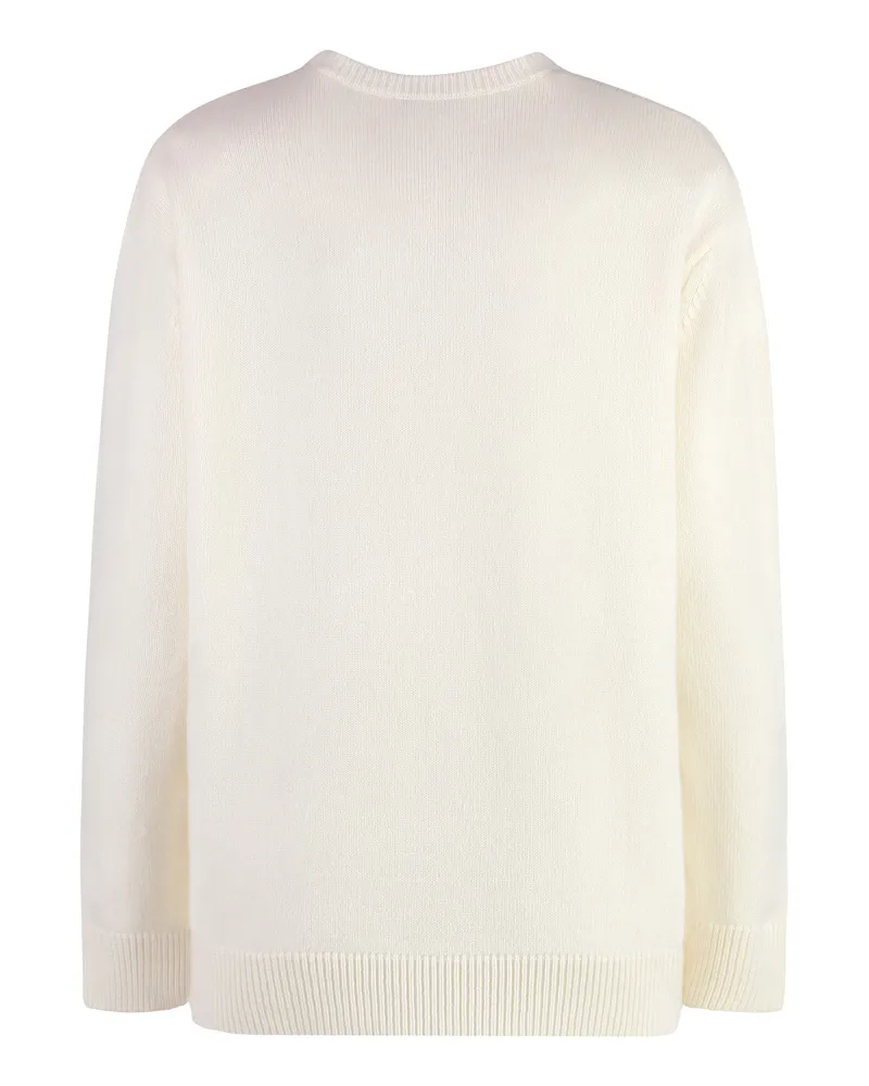 Max Mara Women's Plata Wool And Cashmere Sweater White White
