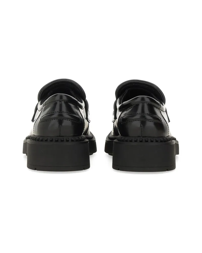 ash Miracle Loafer — Black Black
