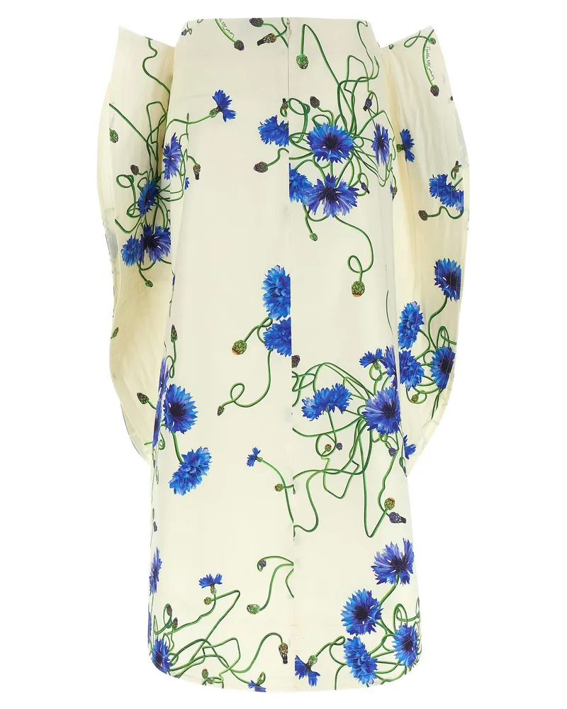 Stella McCartney Women Blue Cotton Mini Skirt Blue