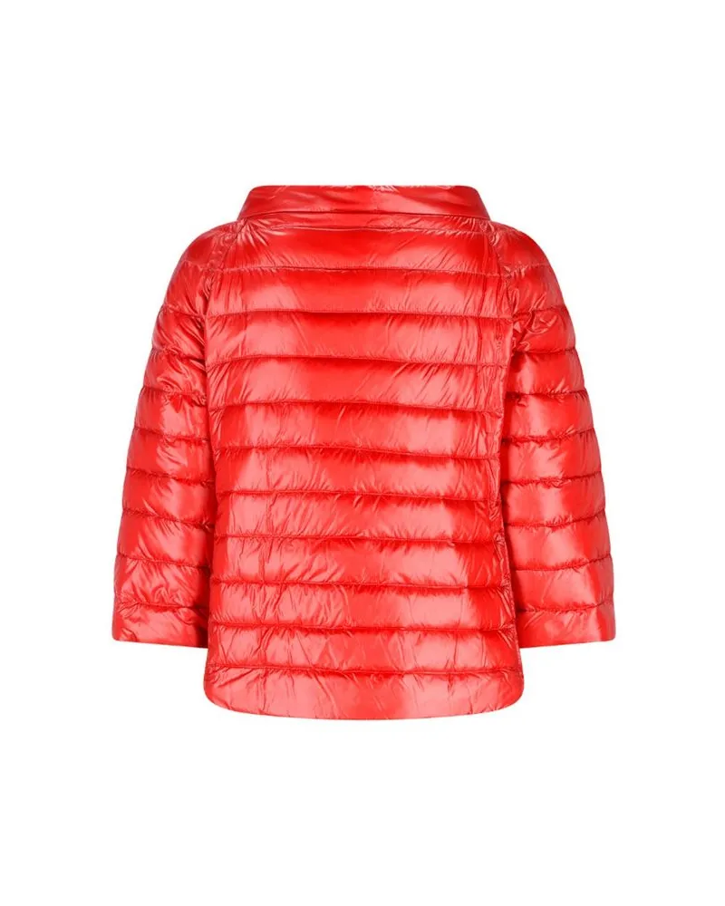 Herno Women's Multicolor Polyamide Full-Length Jacket Clothing Red