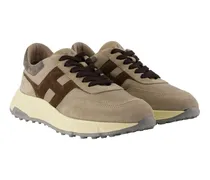Men's Hyperlight Allacciato H Sneaker Beige Calfskin