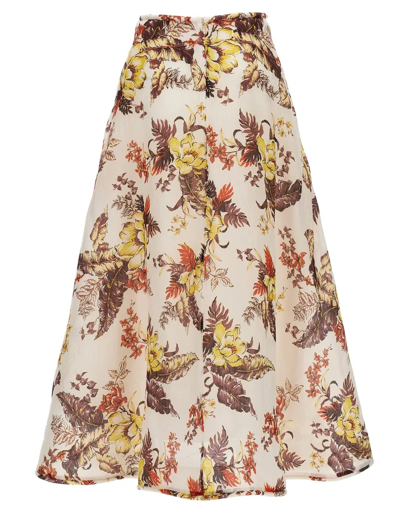 Zimmermann Matchmaker Skirt — Cream Cream
