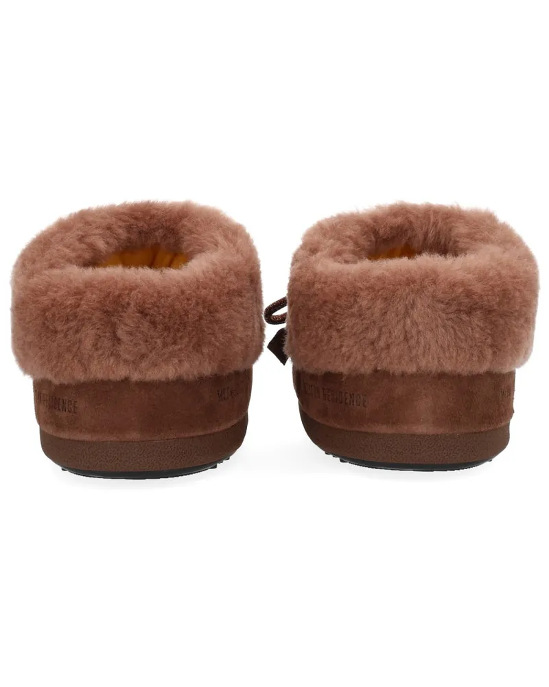 Moon Boot Mule Chalet Boot — Brown Brown
