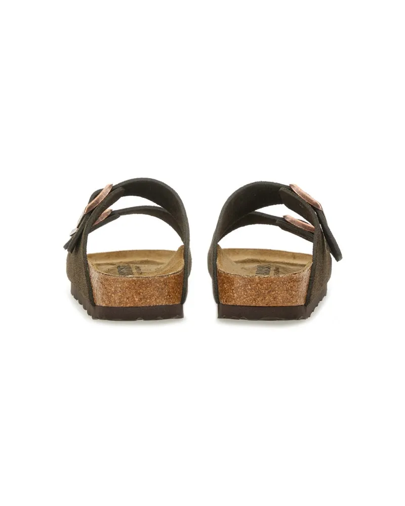 Birkenstock Unisex Arizona Sandals Brown Birko-Flor Upper Brown