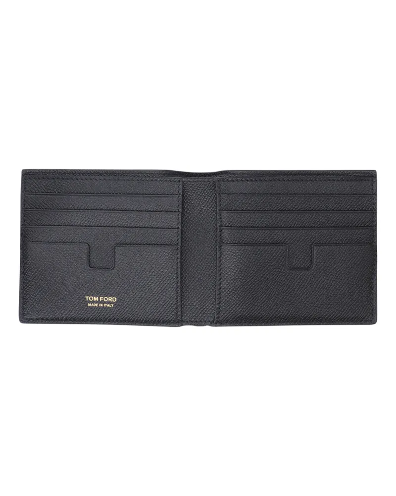 Tom Ford Men's Wallets Black Calf Leather Black