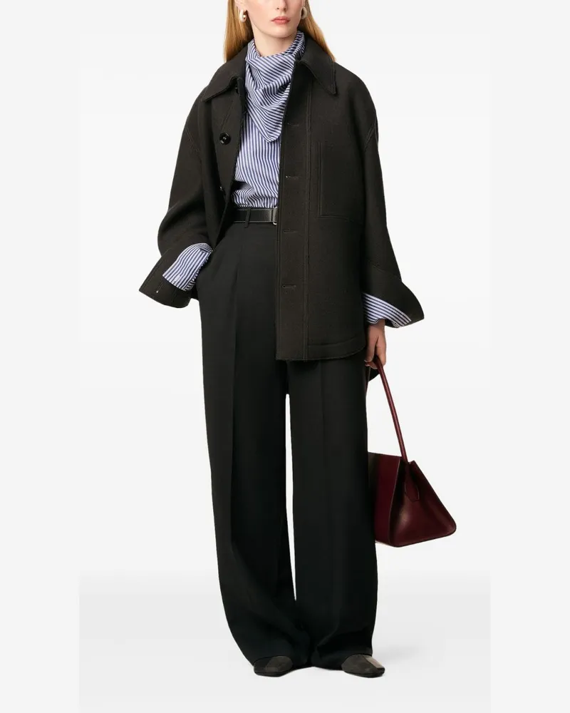 AMI Paris Wool Jacket — Black Black