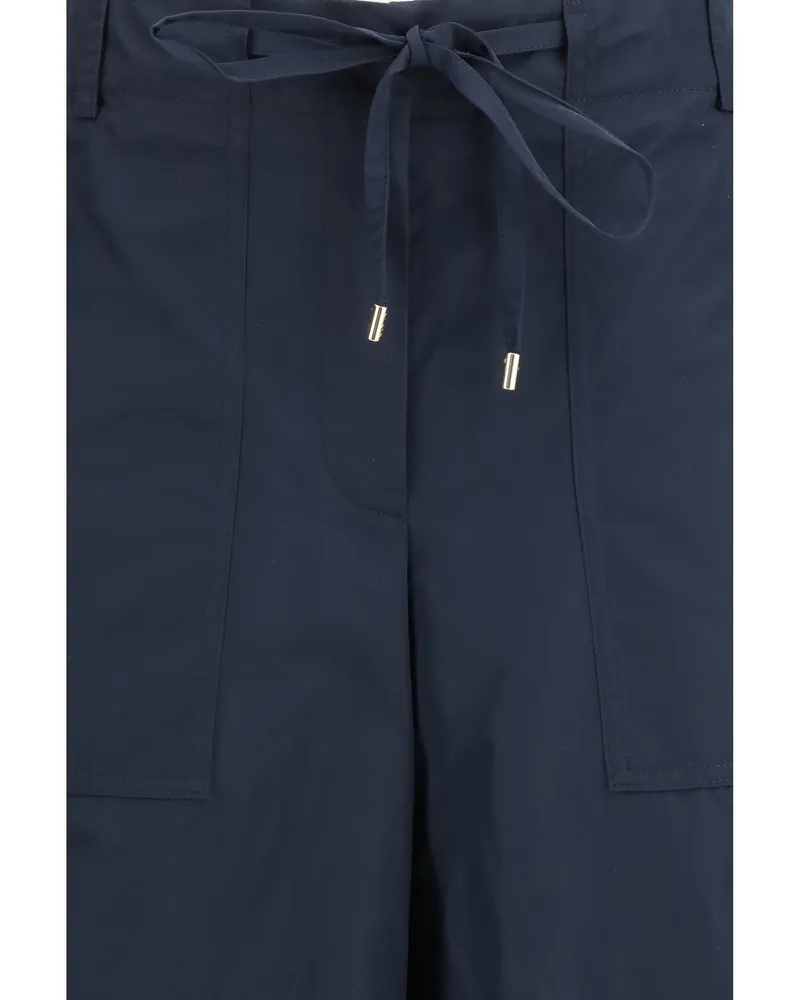 Alaïa Cargo Pants — Navy Navy