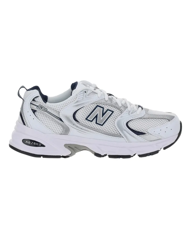 New Balance Men's 530 Sneakers White-Blue D White/blue White