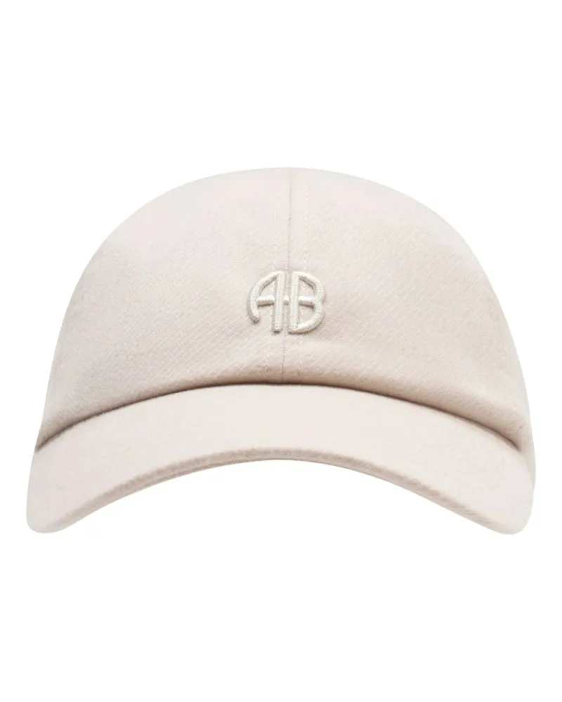Anine Bing Women's A-12-12045-Bgi1 Baseball Cap Beige Wool Beige