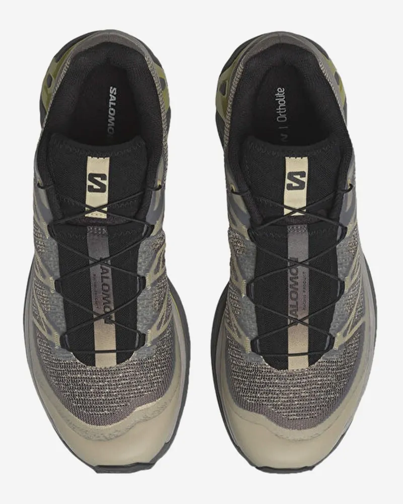 Salomon Men's Sneakers Xt-6 Multicolour Textile; Sole: Rubber Trainers Gray