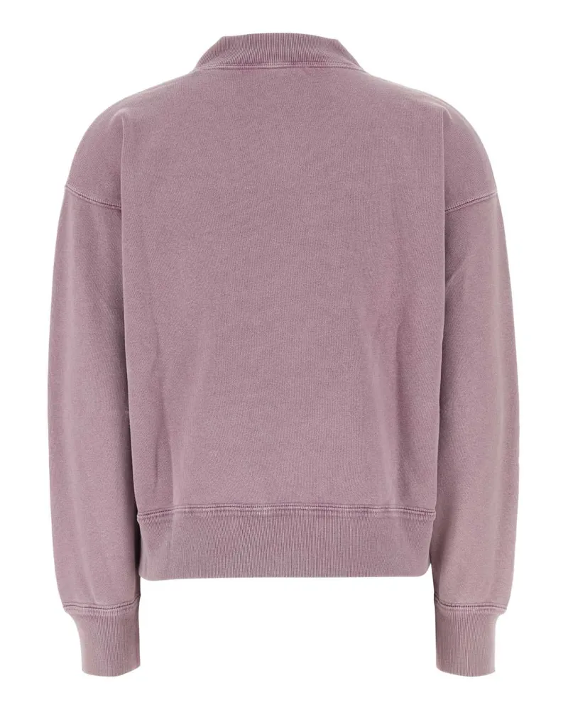 Étoile Isabel Marant Women's Lilac Cotton Blend Moby Sweatshirt Rosewoodecru Exterior: Polyester Maglieria Sweater Purple