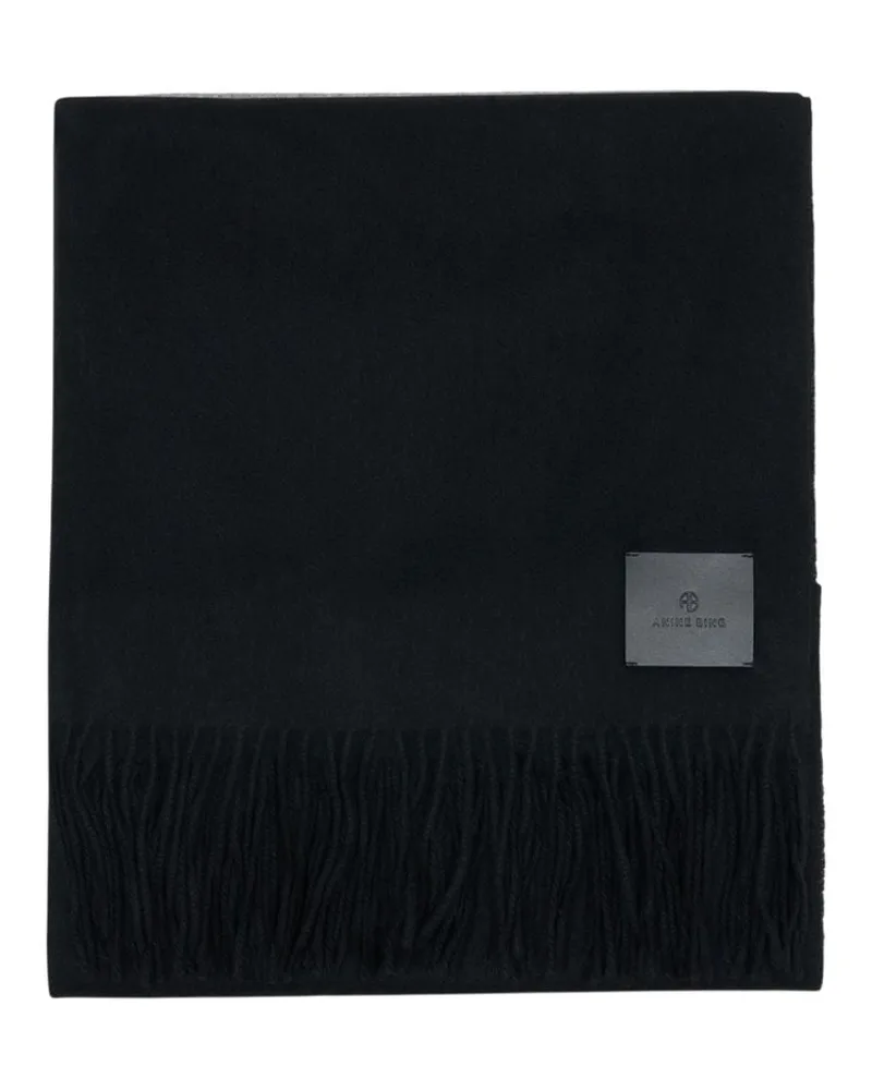 Anine Bing Women's Augustina Scarf -  Wool Black Accessories Black