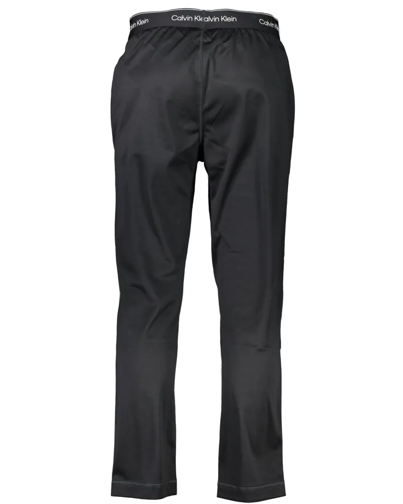 Calvin Klein Elastic Waistband Track Pant — Black Black