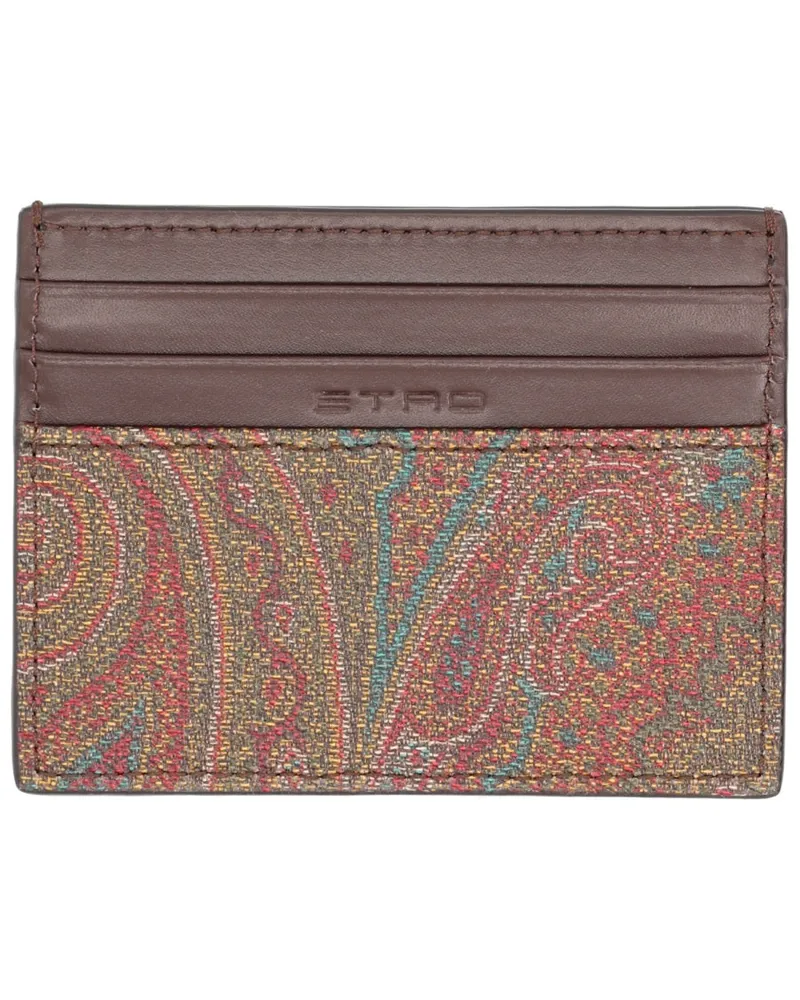 Etro Card Case — Multicolor Multicolor