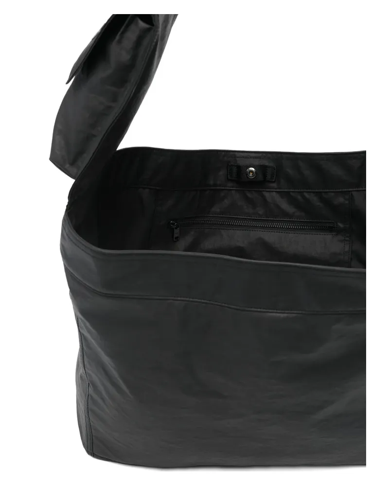adidas Padded Nylon Shoulder Bag — Black Black