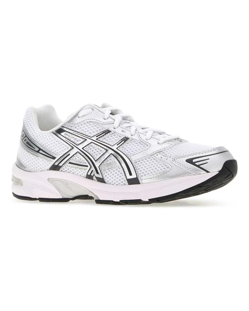 Asics Men's Two-Tone Mesh And Rubber Gel-1130 Sneakers Whitepuresilver White