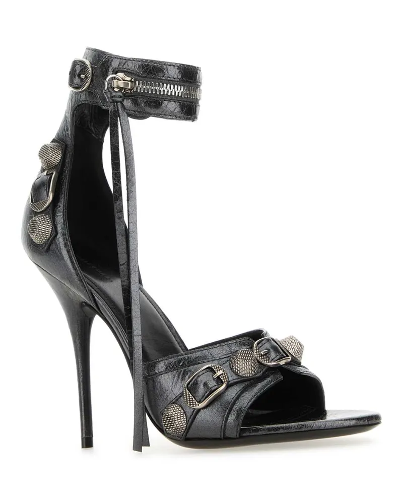 Balenciaga 743057wbdk3 8110 Steelgreysilver Sandali Sandal Gray