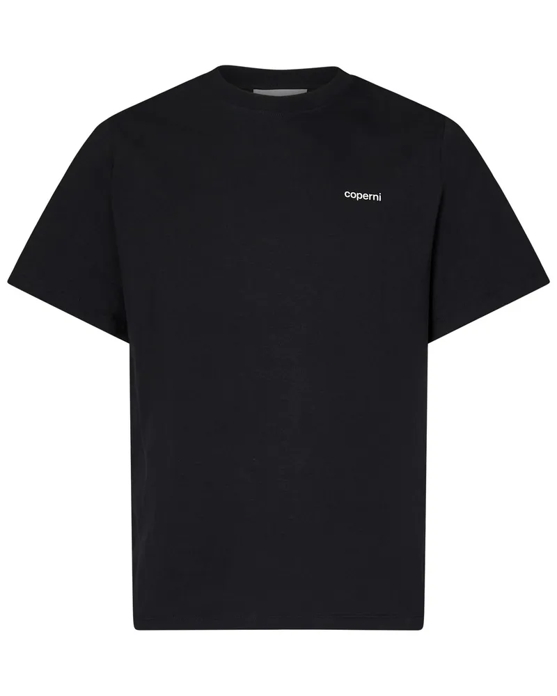 COPERNI Cotton Crewneck T-Shirt — Black Black