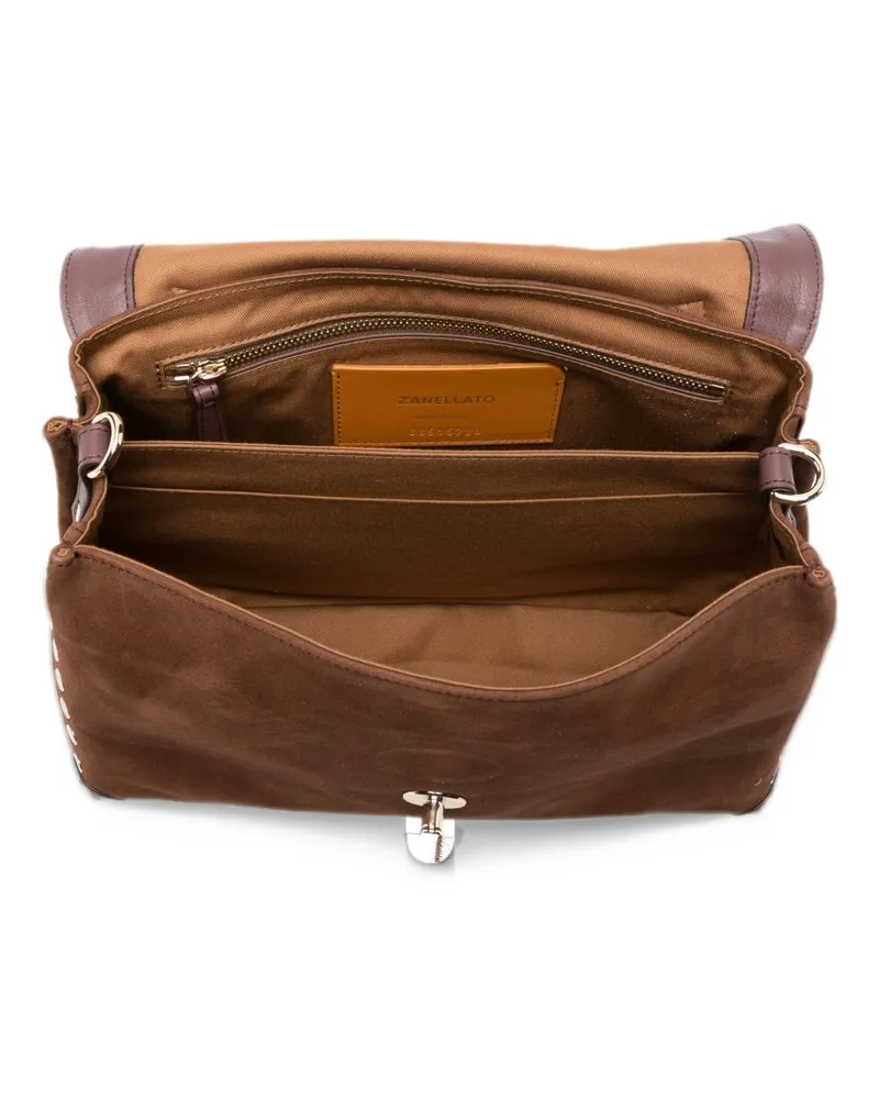 Zanellato Top Handle Bag — Brown Brown