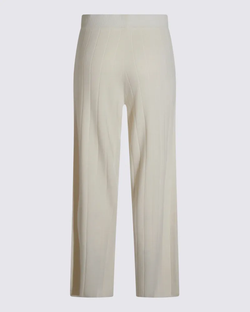 Max Mara Women Trousers Bianco _ws Beige
