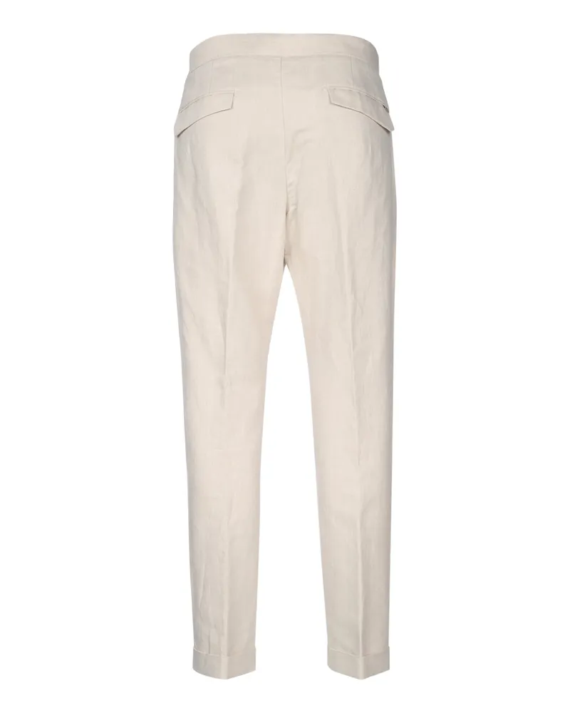 Paul & Shark Men's Pantalone Beige Pantaloni Trousers Beige