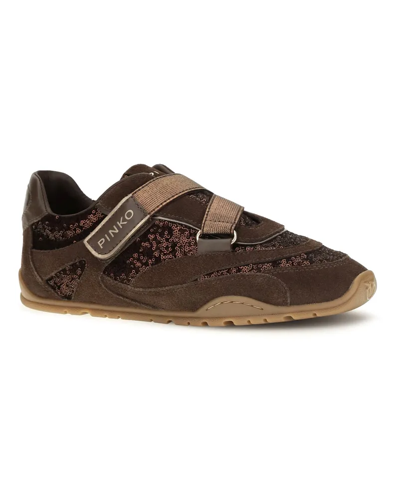 Pinko Yulia Sneakers — Brown Brown