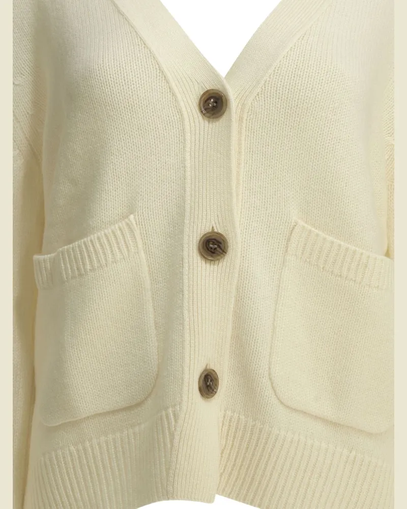 Lisa Yang Danni Cardigan — Cream Cream