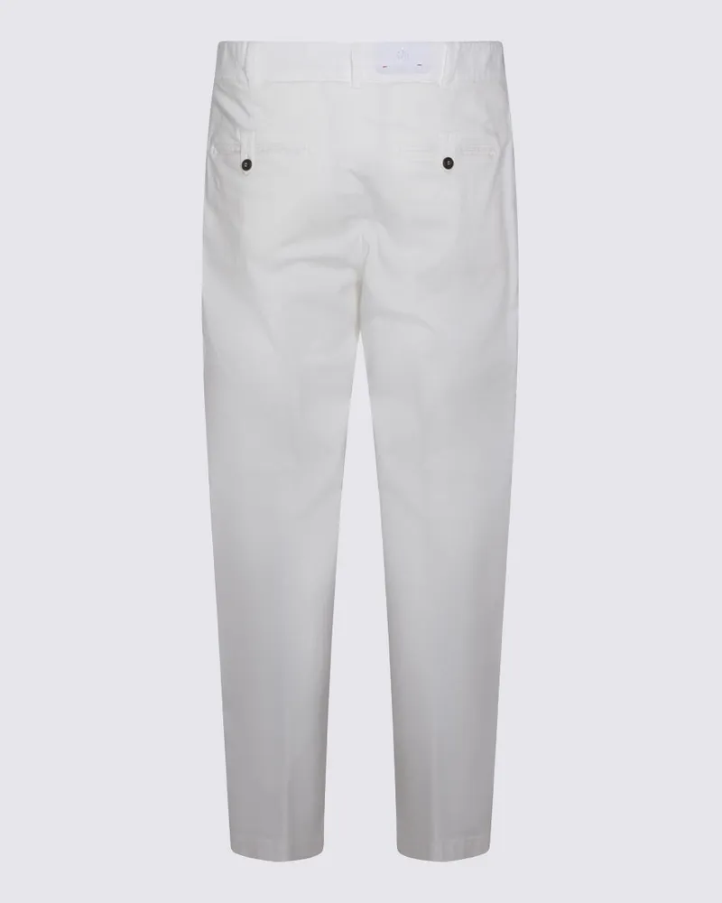 Eleventy Men's Trousers Bianco Co - Ea White